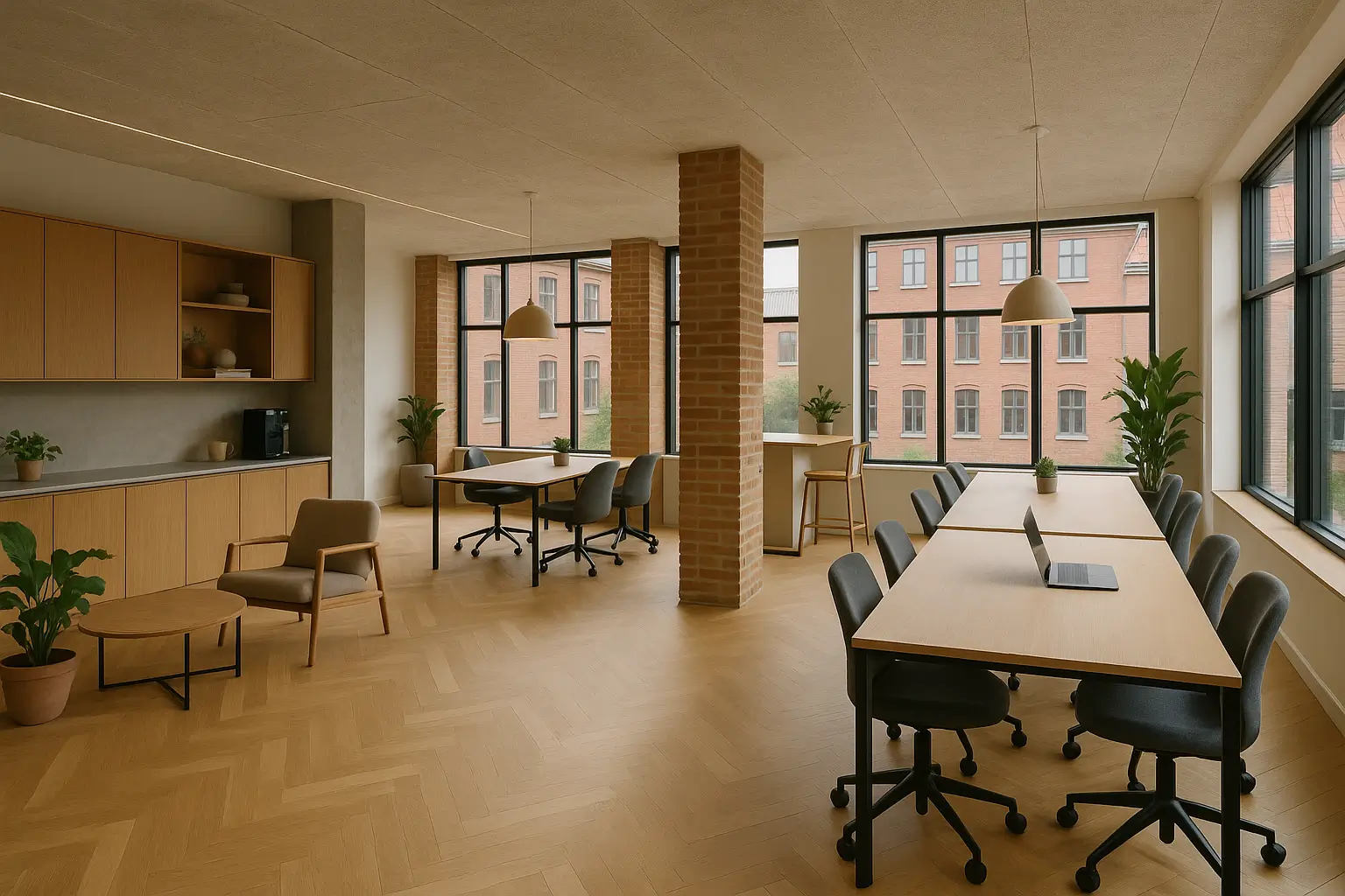 fleksible kontorpladser i Danmark